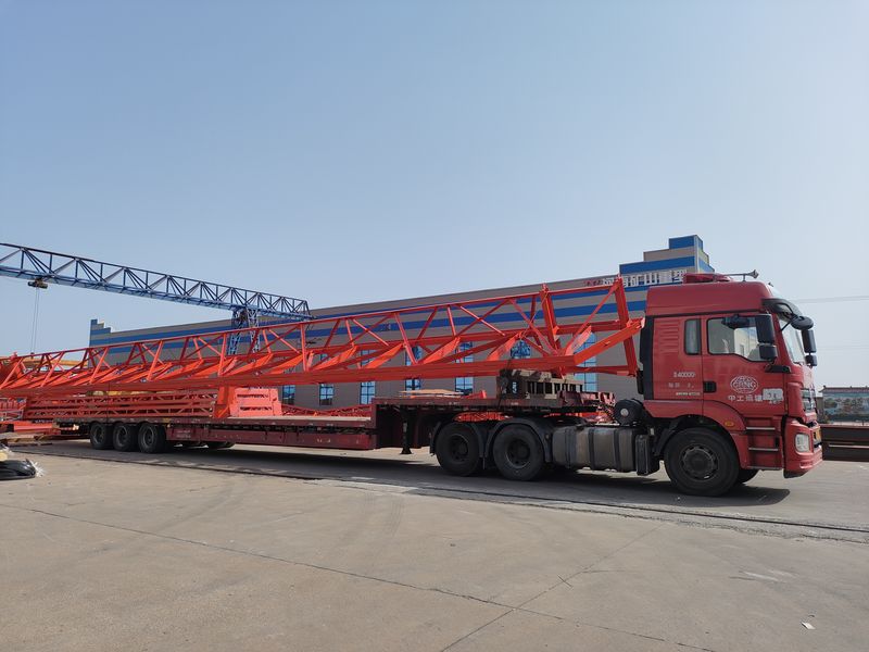 電動葫蘆門式起重機  MH10t—25m 制作完成，發(fā)往陜西榆林交付客戶使用