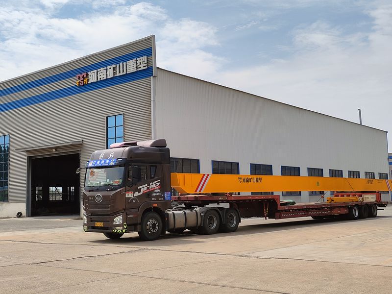 電動單梁起重機 HD5t—22.5m 制作完成，發(fā)往江西南昌交付客戶使用。